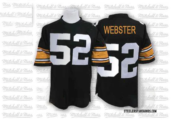 Men's Mitchell and Ness Pittsburgh Steelers Mike Webster 